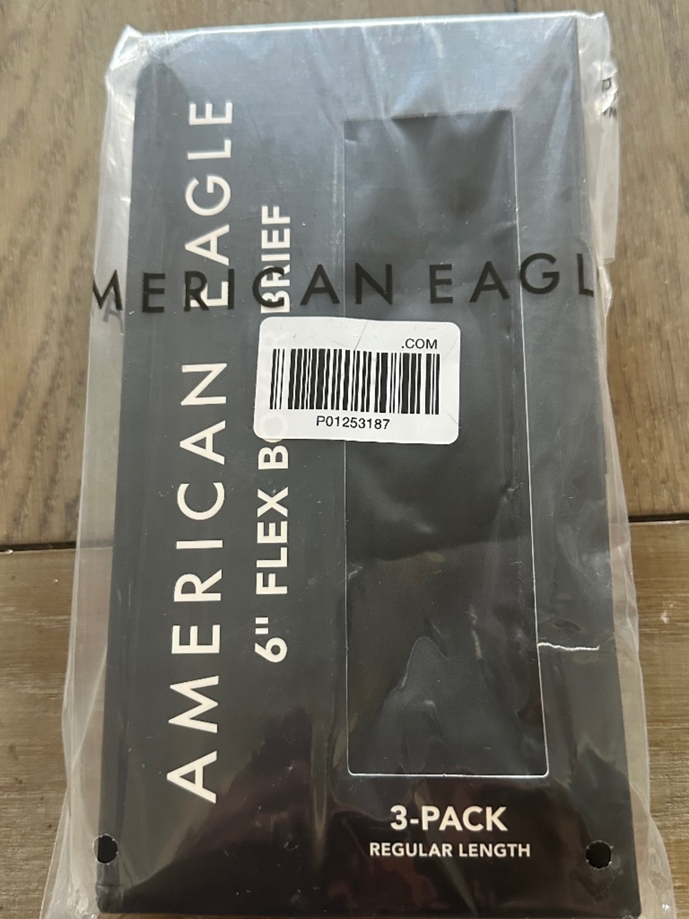American Eagle NIB Men’s XXXL 6’ Flex Boxer Briefs 3pk regular length